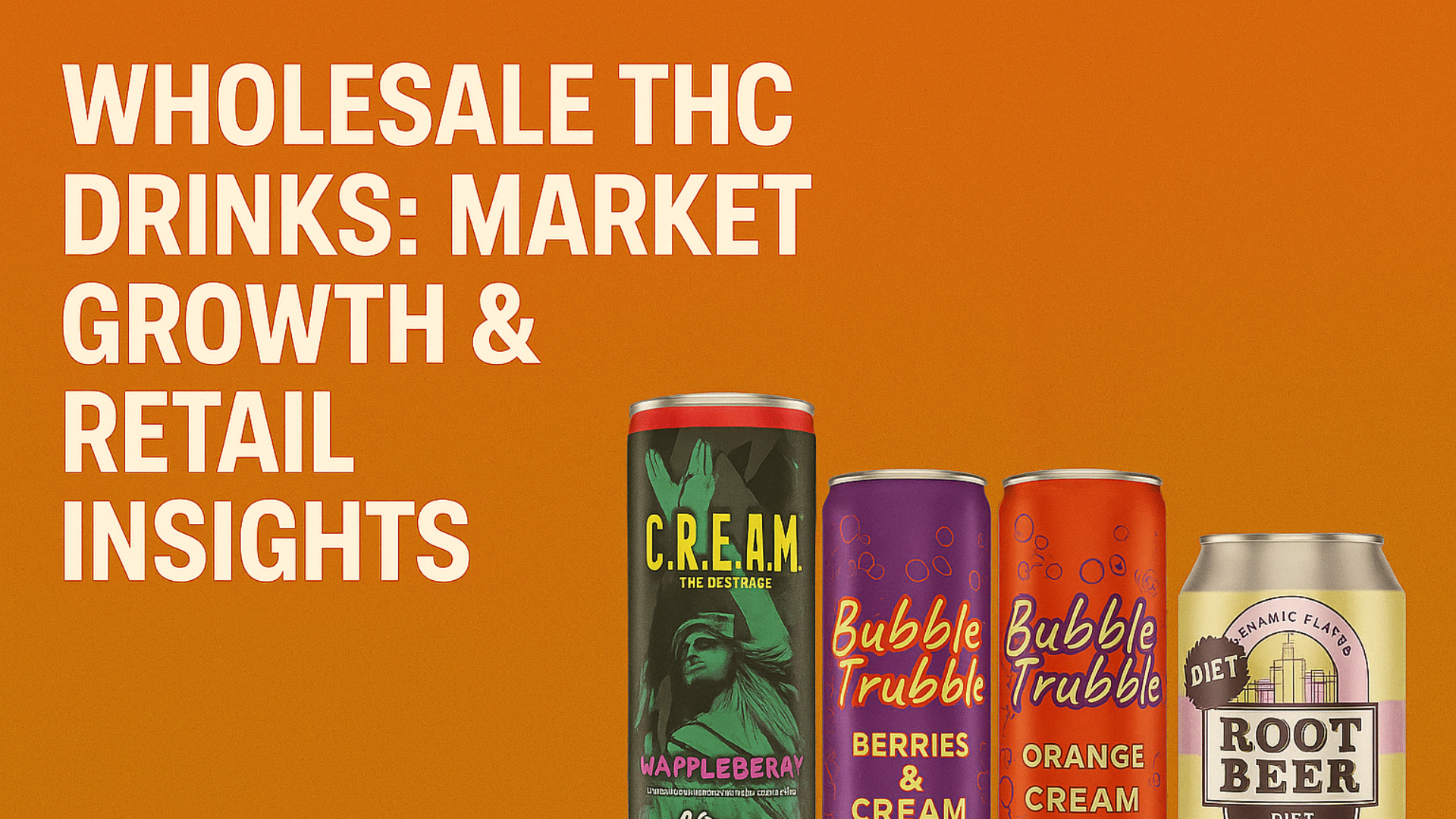 Wholesale THC Drinks: Market Growth & Retail Insights