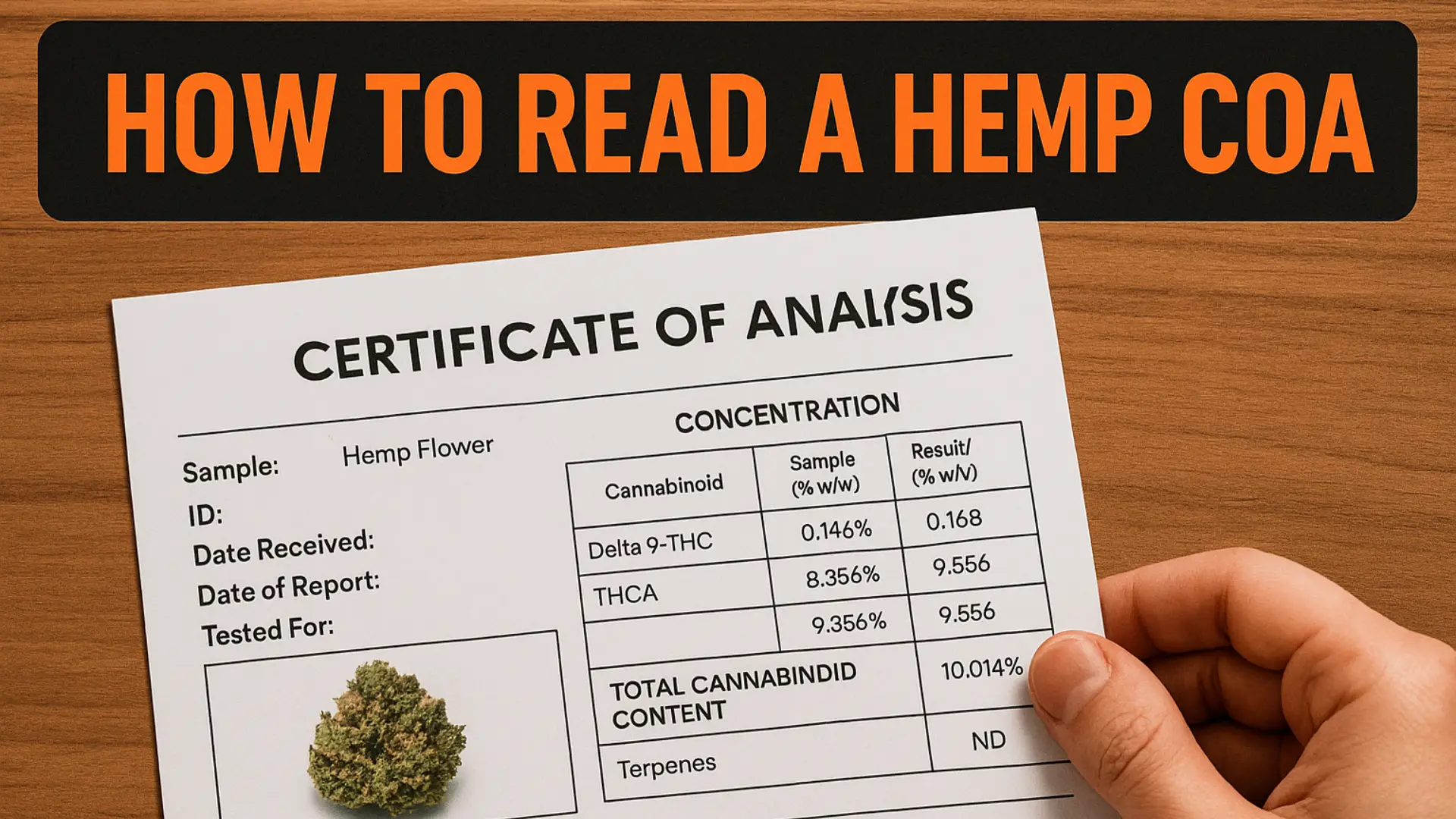 How to Read a Hemp COA: Retailer's Guide