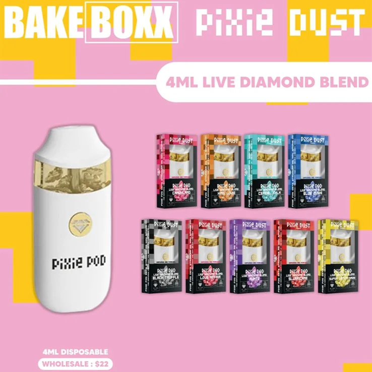 Pixie Pod 4ml Live Diamond Blend 5 Pack