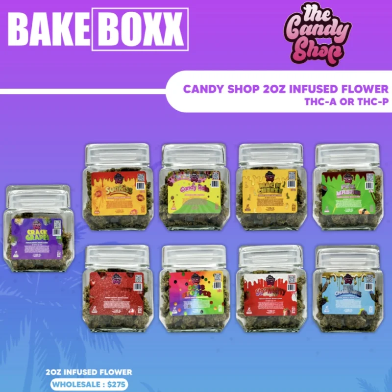 The Candy Shop 2oz Premium Exotic Candy Flower THCA