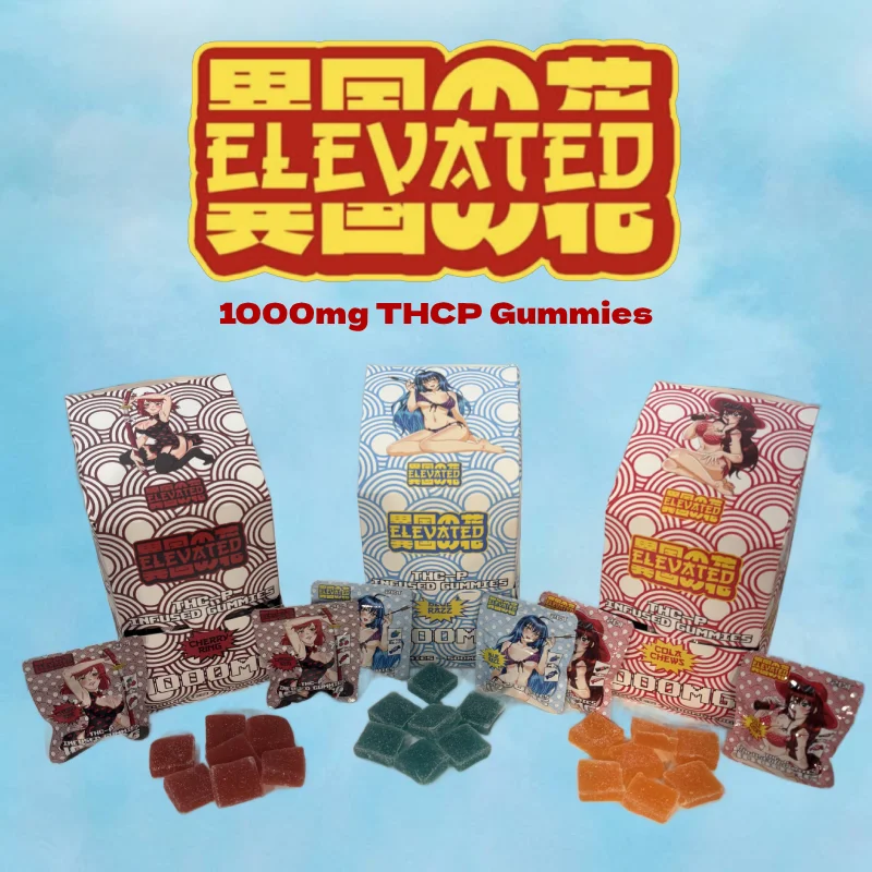 Elevated Bulk 1000mg THCP Gummies (15ct)